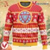Arc Reactor Iron Man Ugly Christmas Sweater, Unique Christmas Gift For Fans - Vesles2014S