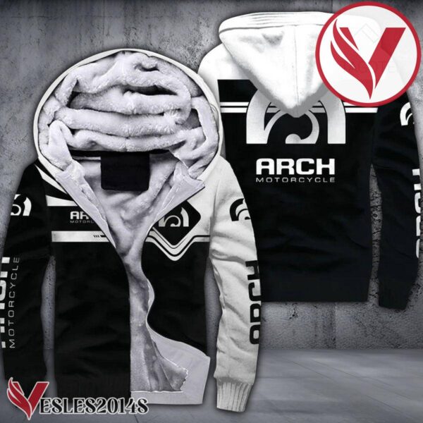 Arch 3D Fleece Hoodie, Unique Gifts For Car Lovers - Vesles2014S 1