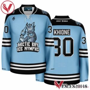 Arctic Bay Ice Nymphs Khione Customize Hockey Jersey, Trending Gifts For Fans - Vesles2014s 1