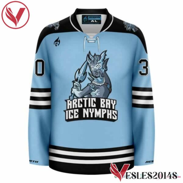 Arctic Bay Ice Nymphs Khione Customize Hockey Jersey, Trending Gifts For Fans - Vesles2014s 2