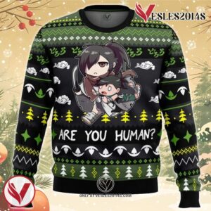 Are You Human Dororo Ugly Christmas Sweater, Unique Christmas Gift For Fans - Vesles2014S