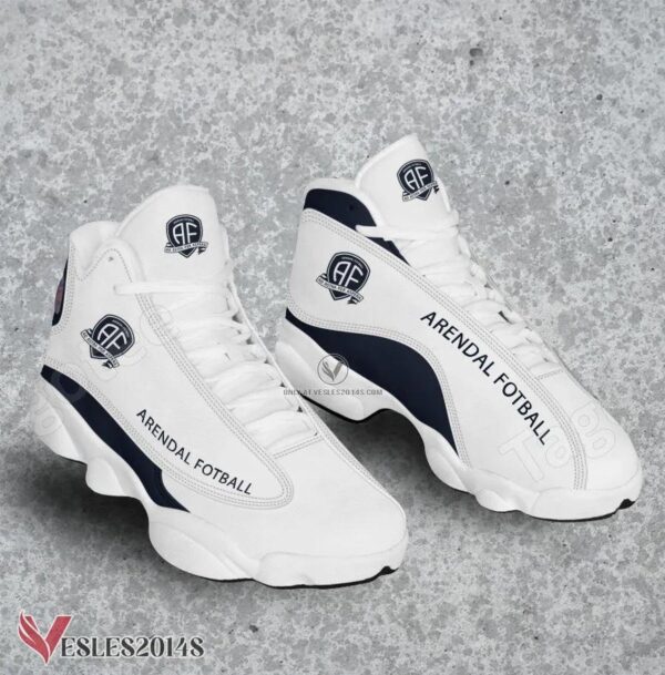 Arendal Fotball Logo Air Jordan 13 Shoes, Best Sneaker Gifts For Fans - Vesles2014s
