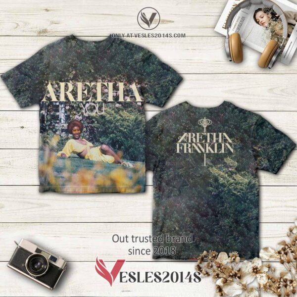 Aretha Franklin You Album 3D T-Shirt, Perfect Gifts For Music Lovers - Vesles2014S