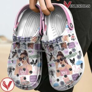 Ariana Grande Music Crocs Crocband Clogs Shoes, Unique Gifts For Fans Style 9 - Vesles2014S 2