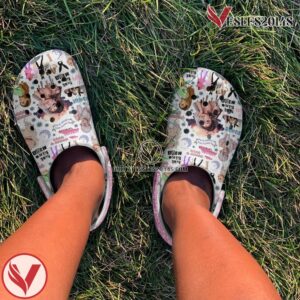 Ariana Grande Music Premium Crocs Crocband Clogs Shoes, Unique Gifts For Fans - Vesles2014S 3