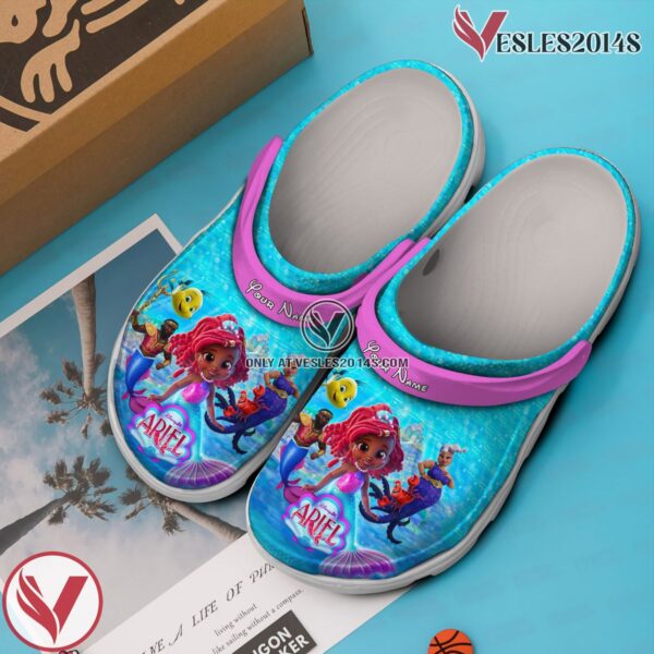 Ariel Movie Crocs Crocband Clogs Shoes Comfortable For Men Women and Kids Style 1 - Vesles2014S 4