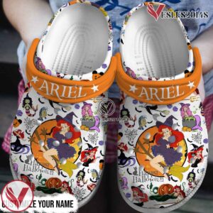 Ariel Movie Crocs Crocband Clogs Shoes Comfortable For Men Women and Kids Style 2 - Vesles2014S