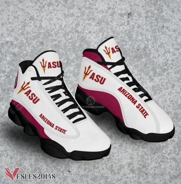 Arizona State NCAA Logo Air Jordan 13 Shoes, Best Sneaker Gifts For Fans - Vesles2014s 1