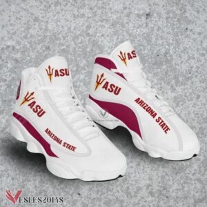 Arizona State NCAA Logo Air Jordan 13 Shoes, Best Sneaker Gifts For Fans - Vesles2014s