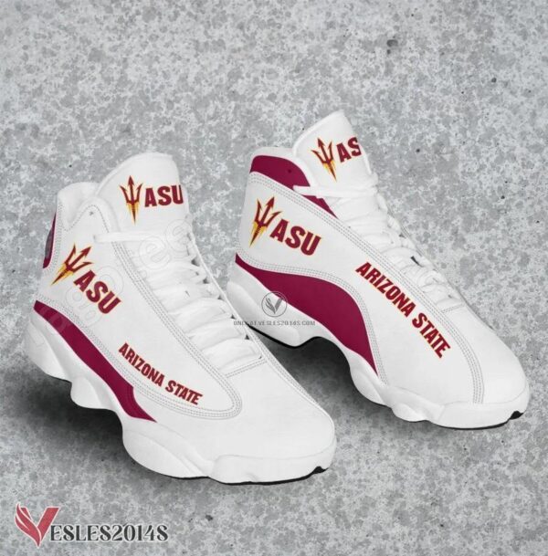 Arizona State NCAA Logo Air Jordan 13 Shoes, Best Sneaker Gifts For Fans - Vesles2014s