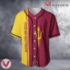 Arizona State Sun Devils Baseball Jersey Half Style NCAA, Unique Gifts For Fans - Vesles2014s