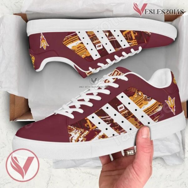 Arizona State Sun Devils Print Stan Smith Shoes, Best Sneaker For Fans - Vesles2014s 1
