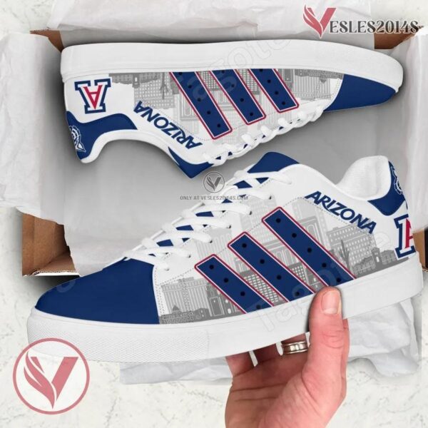 Arizona Wildcats Print Stan Smith Shoes, Best Sneaker For Fans - Vesles2014s 1