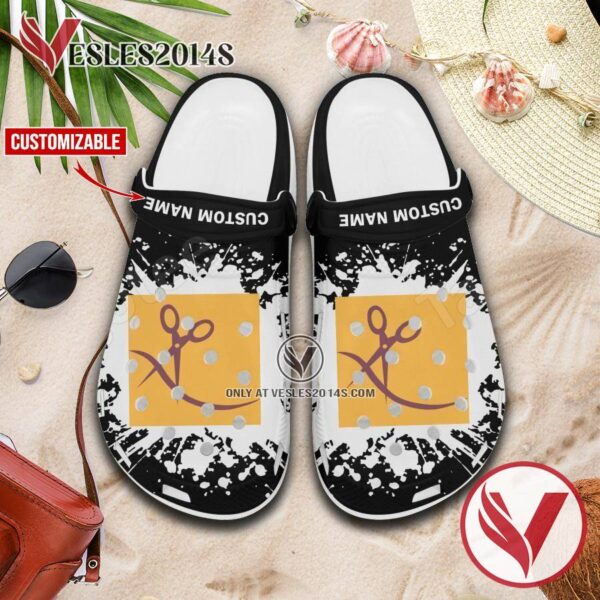 Arkansas College of Barbering and Hair Design Crocs Classic Clogs, Unique Footwear For Fans 1