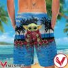 Arkansas Razorbacks & Baby Yoda Hawaiian Shirt And Short, Unique Gifts For Friends - Vesles2014S 1