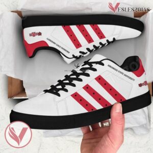Arkansas State University Logo Stan Smith Shoes, Unique Sneaker For Fans - Vesles2014s 1