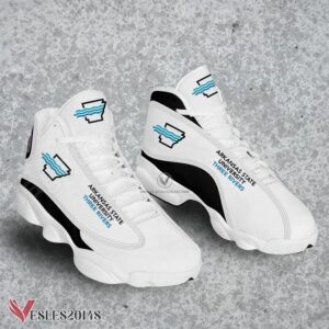 Arkansas State University Three Rivers Logo Air Jordan 13 Shoes, Best Sneaker Gifts For Fans - Vesles2014s 1