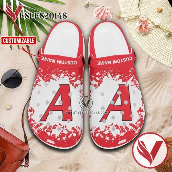 Arlington Career Institute Logo Crocs Clogs, Unique Footwear For Fans 1