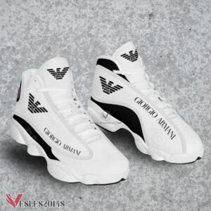 Armani Logo Air Jordan 13 Shoes, Best Sneaker Gifts For Fans - Vesles2014s