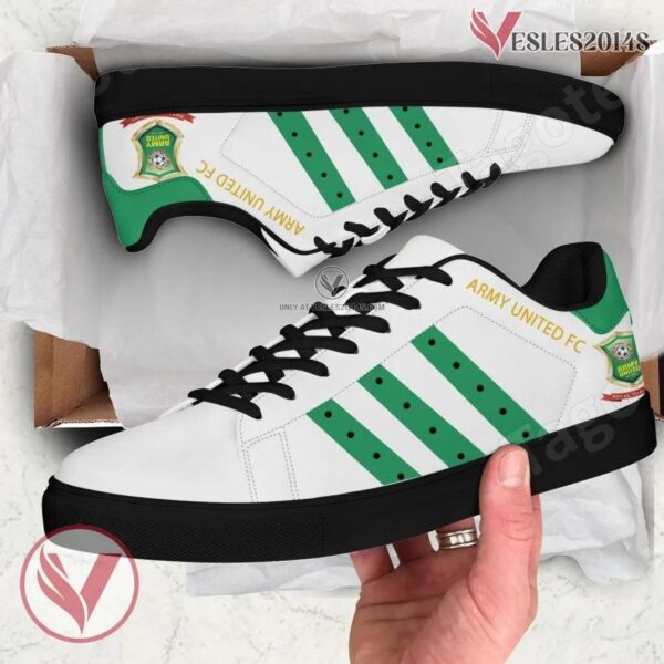 Army United FC Logo Stan Smith Shoes For Men And Womens - Vesles2014s 1