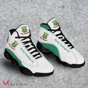 Army United FC Nike Air Jordan 13 Shoes, Best Sneaker Gifts For Fans - Vesles2014s