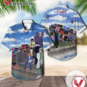 Around The World In A Day Studio Album By Prince And The Revolution Hawaiian Shirt, Best Gift For Music Lovers Vesles2014S