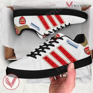 Arsenal Print Stan Smith Shoes, Best Sneaker For Fans - Vesles2014s