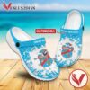 Arsenal de Sarandi Logo Custom Crocs Clogs, Unique Footwear For Fans