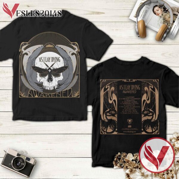As I Lay Dying Awakened Album Cover Shirt, Perfect Gifts For Music Lovers - Vesles2014S