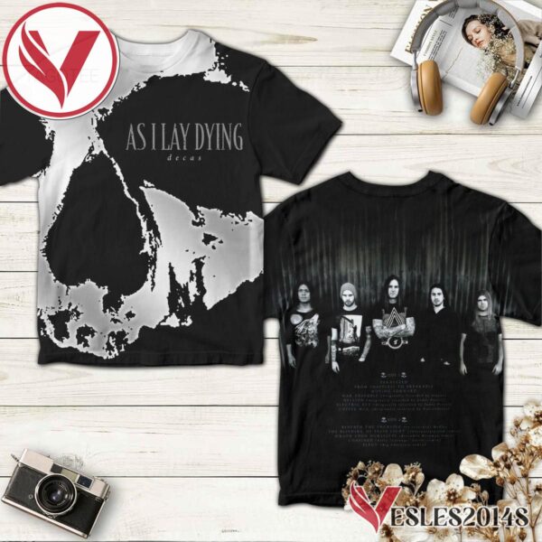 As I Lay Dying Decas Album Cover Shirt, Perfect Gifts For Music Lovers - Vesles2014S
