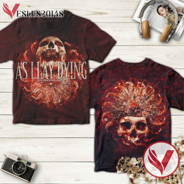 As I Lay Dying The Powerless Rise Album Cover Shirt, Perfect Gifts For Music Lovers - Vesles2014S