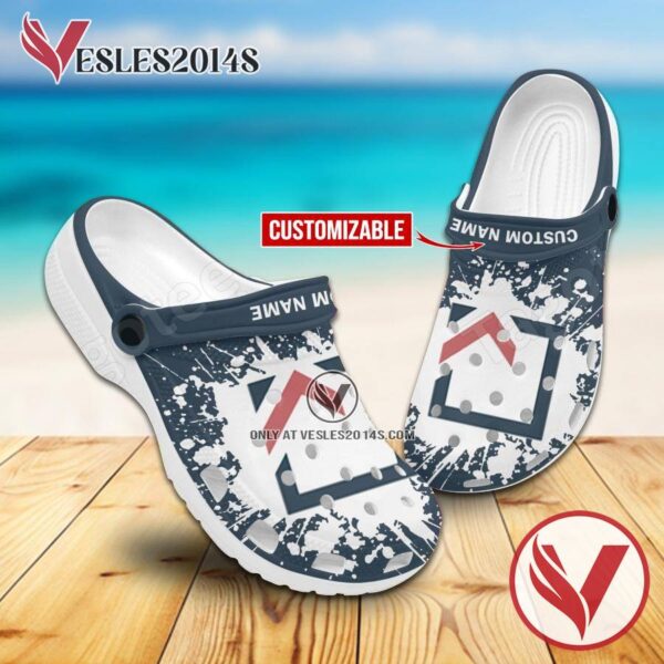 Ascent College Crocs Crocband Clog, Unique Footwear For Fans