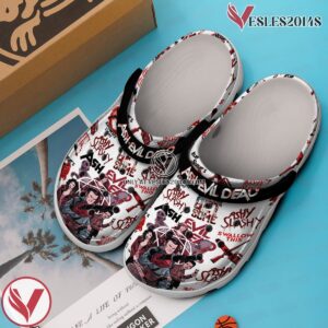 Ash and Evil Dead Movie Crocs Crocband Clogs Shoes Comfortable For Men Women and Kids - Vesles2014S 2