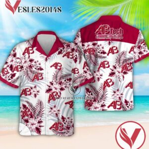 Asheville-Buncombe Technical Community College Hawaiian Suit, Unique Outfit For Fans - Vesles2014S 1