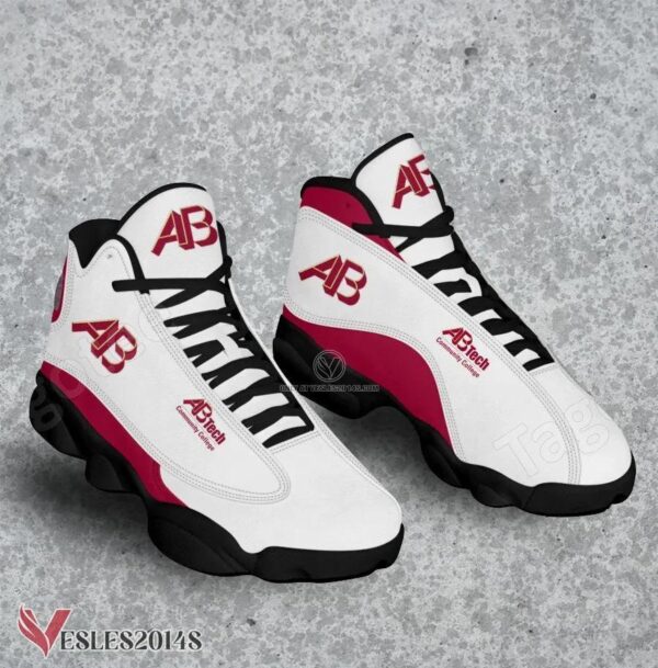 Asheville-Buncombe Technical Community College Logo Air Jordan 13 Shoes, Best Sneaker Gifts For Fans - Vesles2014s 1