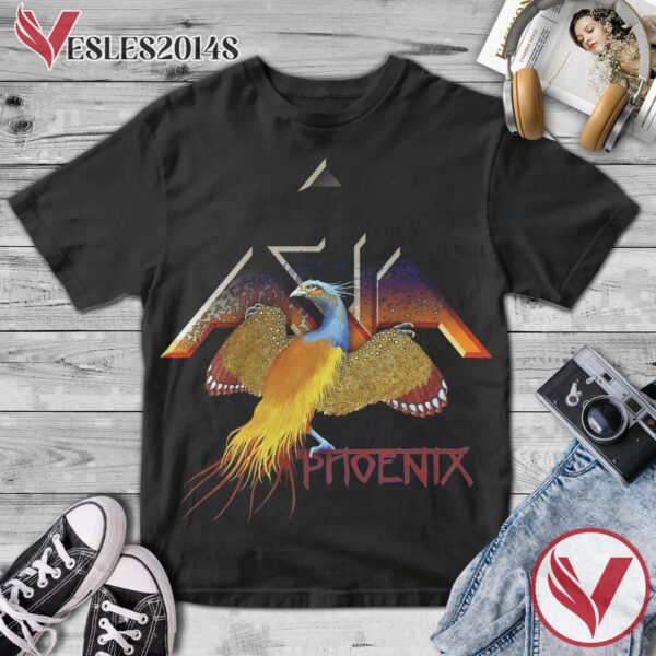 Asia Phoenix Album Cover Shirt, Perfect Gifts For Music Lovers - Vesles2014S