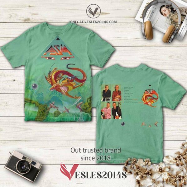 Asia band XXX Album 3D Shirt, Perfect Gifts For Music Lovers - Vesles2014S
