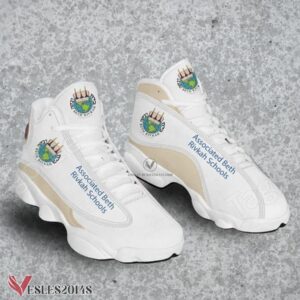 Associated Beth Rivkah Schools Logo Air Jordan 13 Shoes, Best Sneaker Gifts For Fans - Vesles2014s