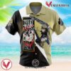 Asta Black Clover Hawaiian Button Up Shirt, Perfect Gifts For Anime Lovers - Vesles2014S