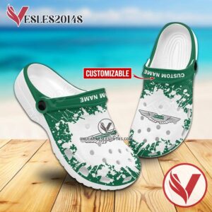 Aston Martin Brand Crocs Clogs, Unique Footwear For Fans