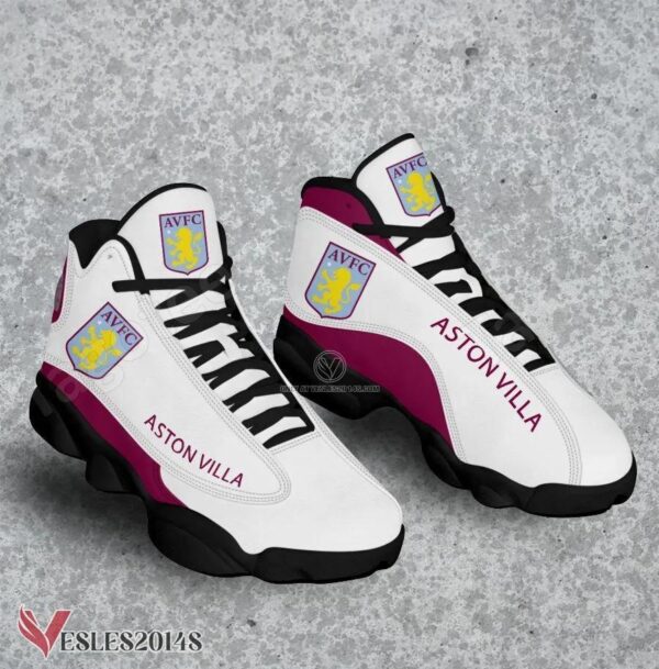 Aston Villa Logo Air Jordan 13 Shoes, Best Sneaker Gifts For Fans - Vesles2014s 1
