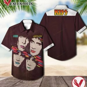 Asylum Kiss Album Hawaiian Shirt , Best Gift For Music Lovers Vesles2014S