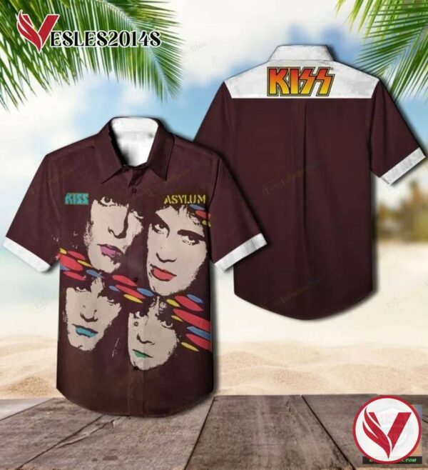 Asylum Kiss Album Hawaiian Shirt , Best Gift For Music Lovers Vesles2014S