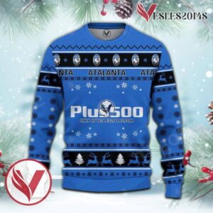 Atalanta Bergamasca Calcio Sport Ugly Christmas Sweater, Unique Gifts For Fans - Vesles2014aS 2