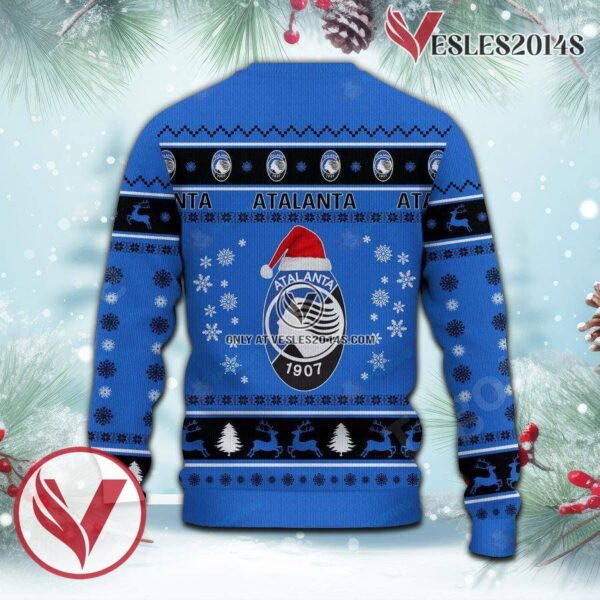 Atalanta Bergamasca Calcio Sport Ugly Christmas Sweater, Unique Gifts For Fans - Vesles2014aS 3