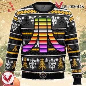 Atari Ugly Christmas Sweater, Unique Christmas Gift For Fans - Vesles2014S