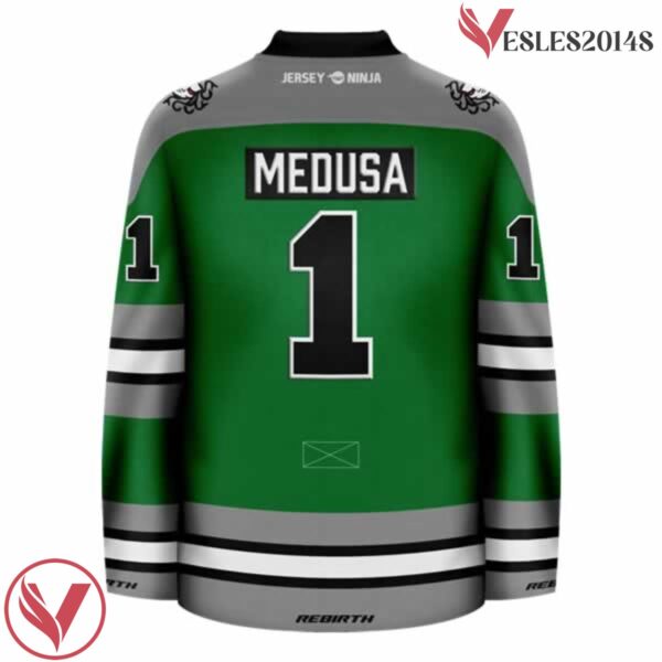 Athenian Gorgons (Medusa) Mythical Hockey Jersey - Vesles2014S 3