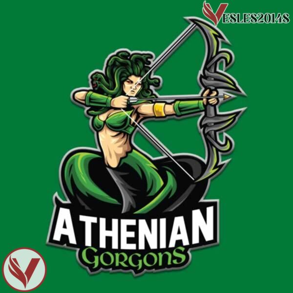 Athenian Gorgons (Medusa) Mythical Hockey Jersey - Vesles2014S 4