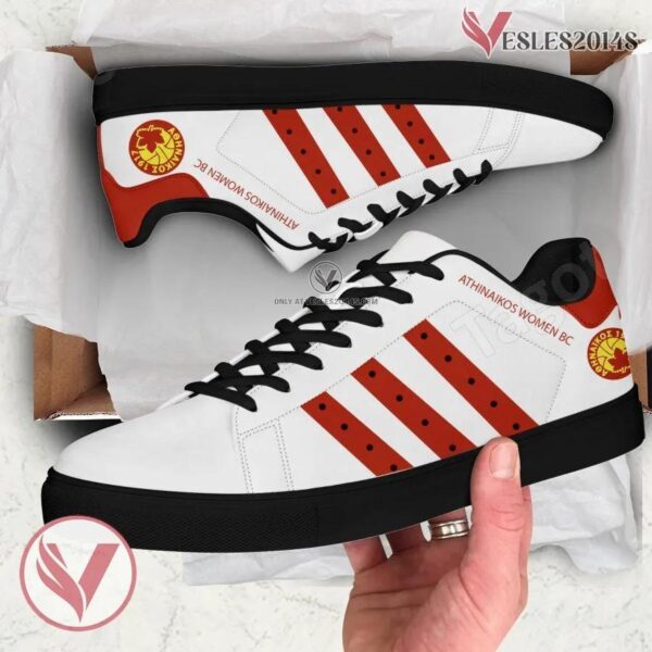 Athinaikos Women Logo Stan Smith Shoes For Men And Womens - Vesles2014s 1