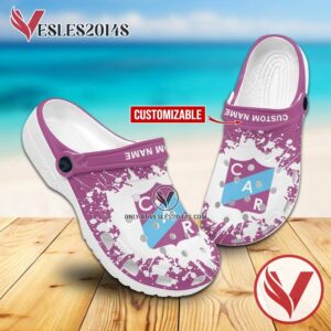 Atl. Del Rosario Logo Crocs Clogs, Unique Footwear For Fans